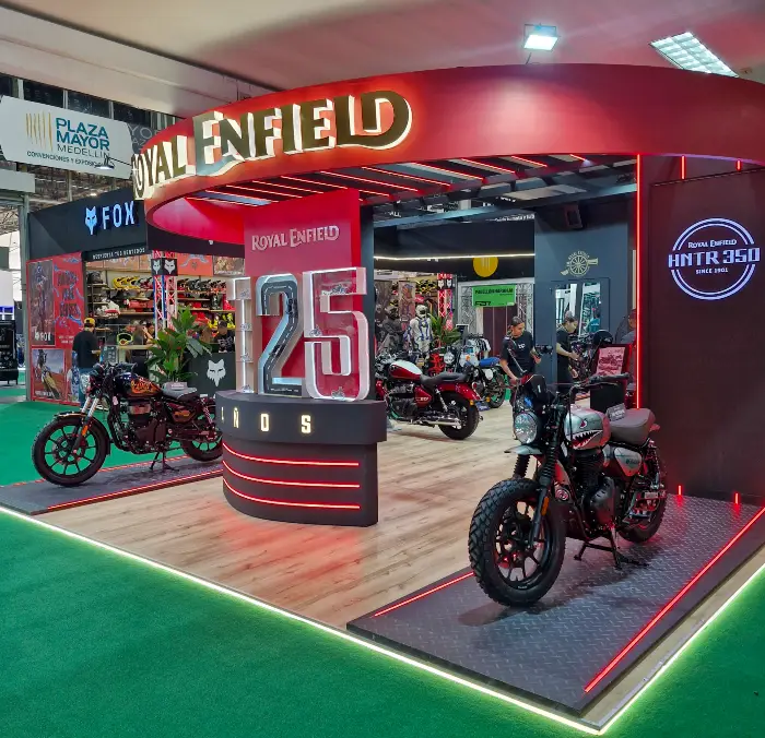 royal enfield 125 aniversario en la feria de las 2 ruedas 2026 Feria de las 2 Ruedas 2026: Medellín vibró con más de 95 mil asistentes y una industria en pleno crecimiento 4 Royal Enfield celebró sus 125 años en la F2R 2026