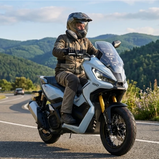 victory bet adv zontes Scooter crossover en Colombia: la tendencia que predominó en la F2R 2026 3 Scooter de aventura Victory BET ADB de Zontes