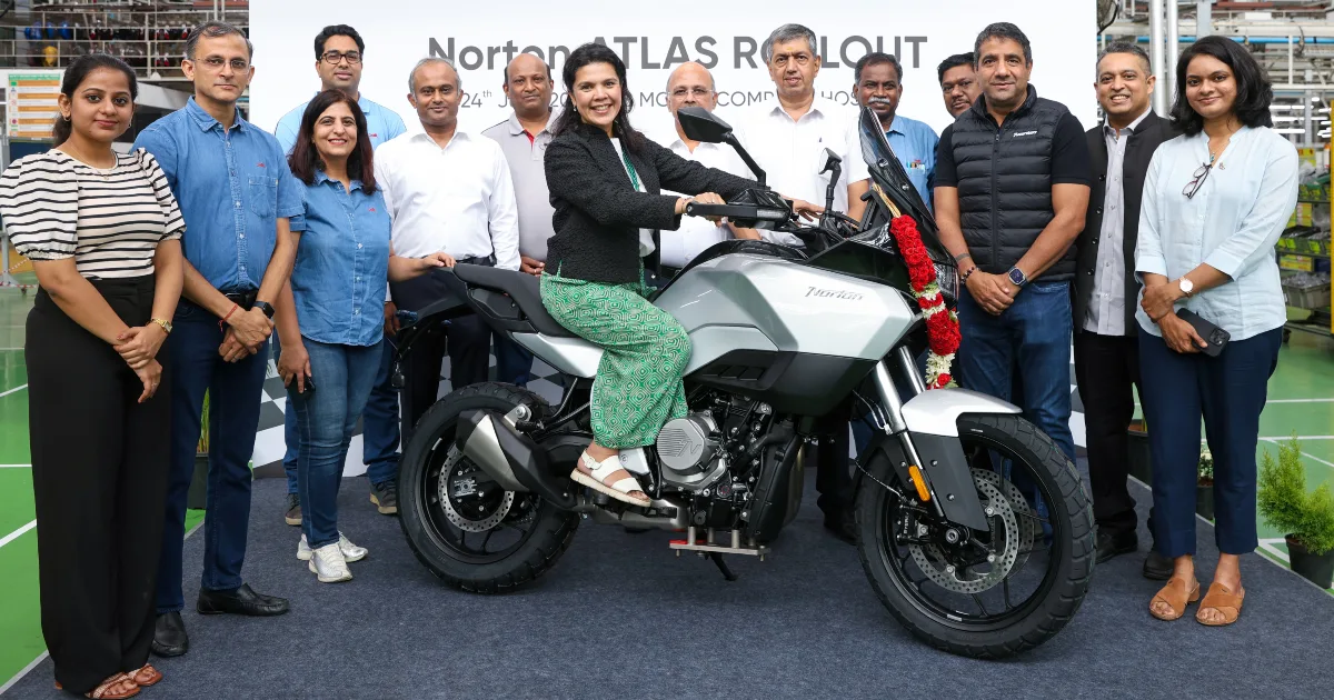 Norton Atlas inicia producción en India en TVS