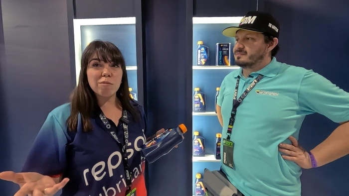 repsol feria de las 2 ruedas 2026 Nueva imagen de Repsol Lubricantes y nueva gama de aceites para motocicletas 1 Stand de Repsol Lubricants en la F2R 2026