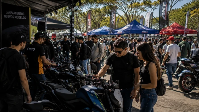 paseo de las motos evento bogota 2026 Paseo de las Motos: Bogotá tendrá feria gratuita con test rides, marcación y cambio de cascos 1 Feria de motos en Paseo Villa del Río en Bogotá