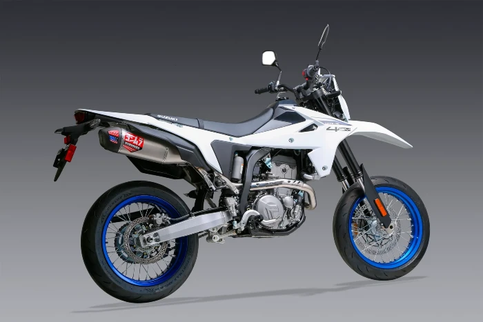 suzuki dr z4sm yoshimura r 12 ¡Más potencia sin pagar de más! Escape Yoshimura RS-12 para los clientes Suzuki DR-Z4S y DR-Z4SM 3 La Supermoto de Suzuki llega ahora con regalo, el exhosto Yoshimura R-12 Full System