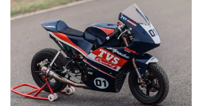 tvs apache rr200 mini e1785421795913 TVS Apache RR200 Mini: la nueva plataforma racing para formar campeones del futuro 2 Así luce la nueva TVS Apache
RR200 Mini