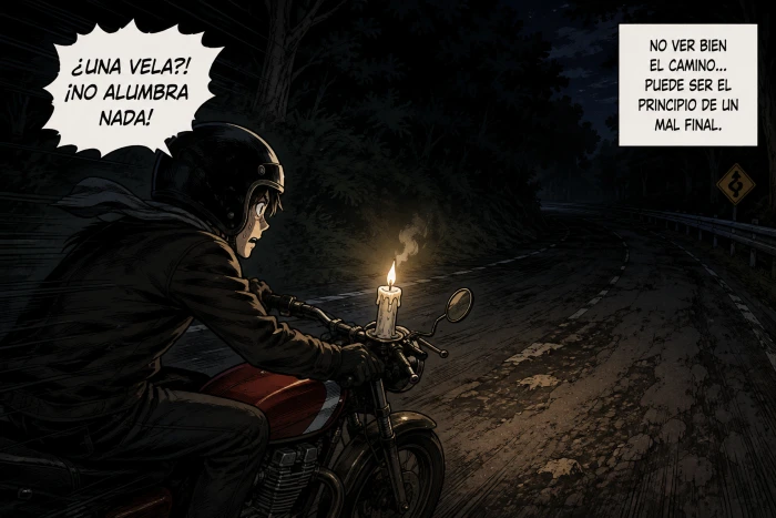 falta de iluminiacion en las motos viejas Las cosas de las motos antiguas que hoy agradecemos que hayan desaparecido 2 La falta de iluminación cosas de las motos antiguas que no extrañamos hoy