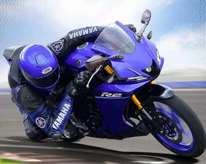imagen de accion nueva yamaha yzf r2 india Nueva Yamaha YZF-R2: así es la deportiva que lleva la familia R a otro nivel 1 Yamaha YZF-R2 foto de acción.