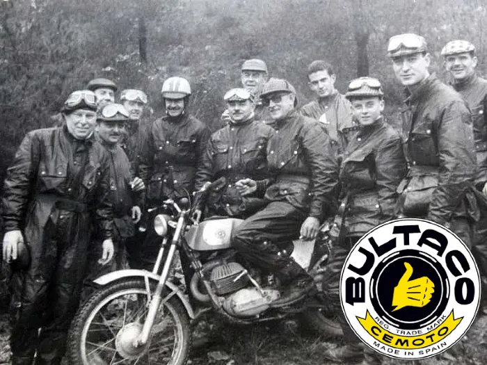 six days team con bulto ¡Bultaco regresa! con la nueva Rally GT 300 4 Así lucía el equipo Bultaco de los Six Days