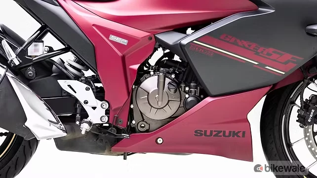 suzuki gixxer sf 250 flex fuel motor vista lateral Suzuki Gixxer SF 250 FFV: Flex Fuel ¿el futuro de los motores a combustión? 1 Así se ve el motor de la Gixxer SF 250 Flex Fuel