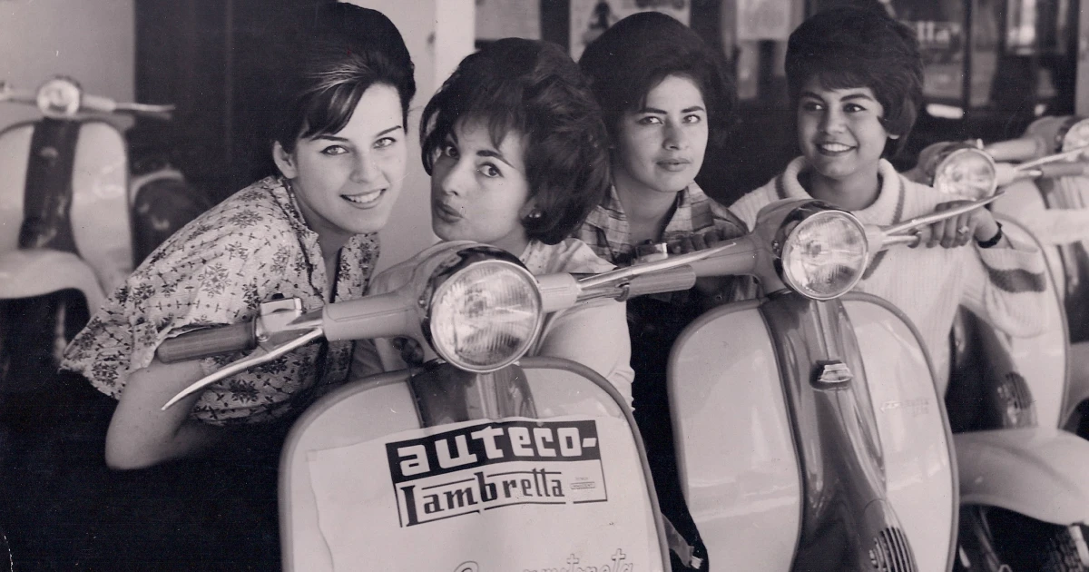 auteco cumple 85 anos mujeres lambretta Inicio 1 Estas son las mujeres Lambretta, Auteco cumple 85 años