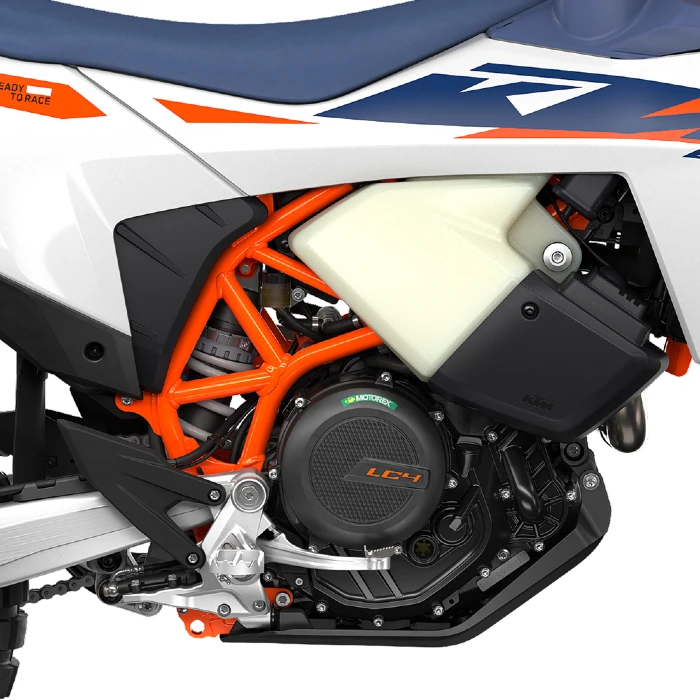 detalle motor ktm 690 rally 2027 KTM 690 RALLY 2027: el monocilíndrico más explosivo del mundo Adventure 3 Motor monocilíndrico de la nueva KTM 690 Rally 2027