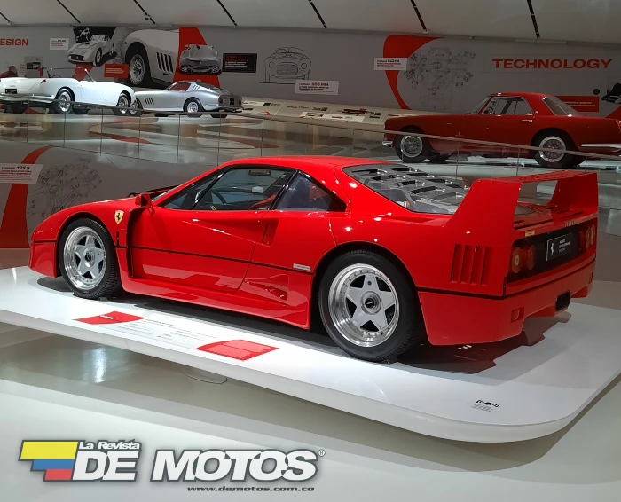 ferrari f40 pininfarina foto revista de motos CFMOTO y Pininfarina: el secreto italiano detrás de la aerodinámica de sus motos 1 Museo Ferrari foto del F40 Pininfarina, foto tomada por La Revista De Motos