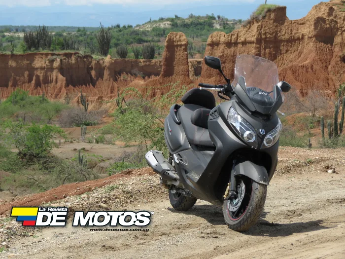 prueba sym maxsym 600i la revista de motos 2014 Historia de SYM: de fabricar equipos eléctricos a convertirse en una marca mundial de motos 6 Prueba SYM Maxsym 600i La Tatacoa