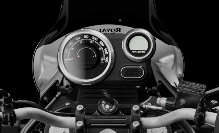 royal enfield himalayan 440 tablero Royal Enfield Himalayan 440: diez años después, vuelve la esencia de la aventura 3 Detalles del tablero de la Royal Enfield Himalayan 440