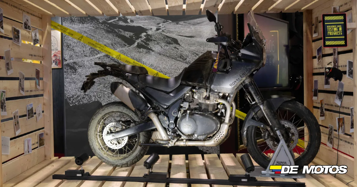royal enfield himalayan 750 foto tomada en eicma 2025 dm Inicio 2 Pronto veremos la nueva Royal Enfield Himalayan 750