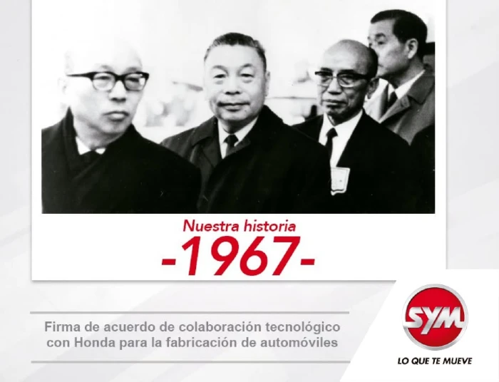 sym honda Historia de SYM: de fabricar equipos eléctricos a convertirse en una marca mundial de motos 3 Acuerdo tecnológico Honda SYM automóviles Historia de SYM