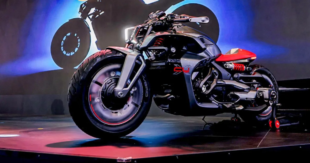 VOGE CU-X: el prototipo híbrido