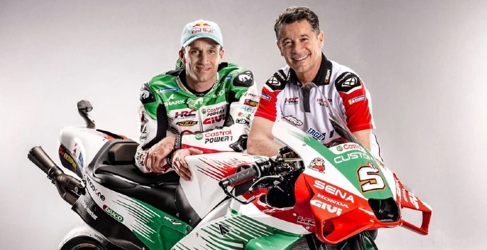johann zarco team lcr honda companero david alonso 2027 David Alonso llega a MotoGP con LCR Honda y el motociclismo gana peso en Colombia 1 Johann Zarco y Lucio Chechinelo LCR Honda