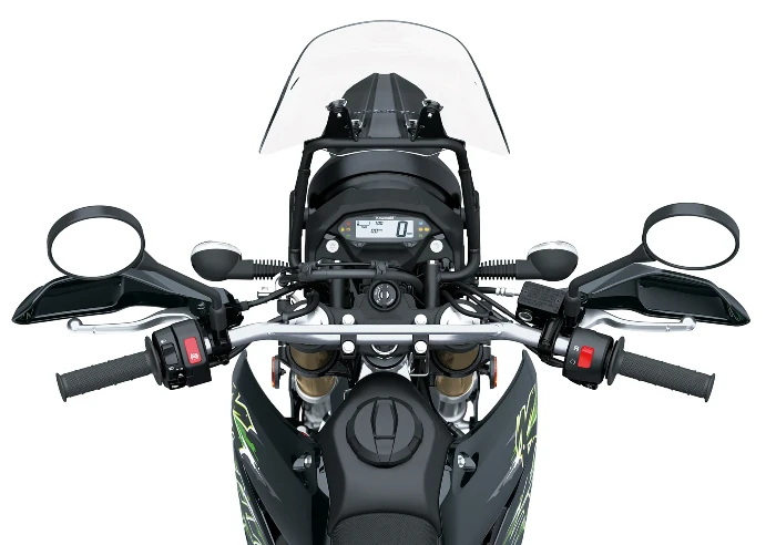 kawasaki tablero y comandos Nueva Kawasaki KLX300 XPL ABS 2027: la exploradora verde 3 Tablero Kawasaki