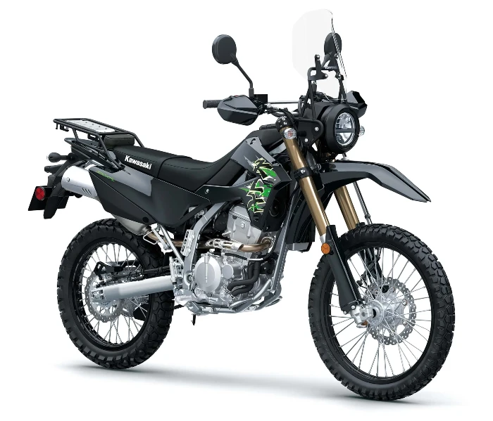 kawsaki toma de estudio de la klx 300 xpl abs Nueva Kawasaki KLX300 XPL ABS 2027: la exploradora verde 1 Kawasaki KLX300 XPL ABS 2027 toma de estudio