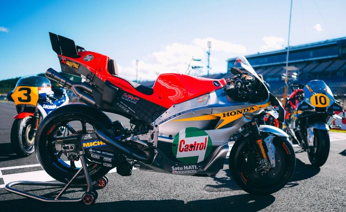 moto honda motogp 2026 japon 60 años del HRC de Honda, sus RC213V se visten de historia para celebrar 4 MotoGP 2026 japón moto Honda HRC