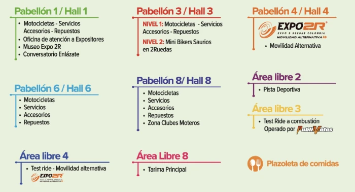pabellones expo2ruedas 2026 Estamos listos para Expo2Ruedas 2026 3 Pabellones Expo2Ruedas 2026