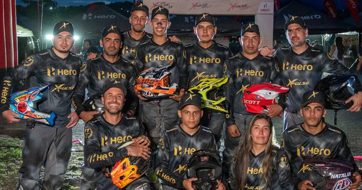 team hero colombia gladiadores 2026 Inicio 1 Team Hero Colombia se corona tricampeón de Gladiadores Off Road 2026