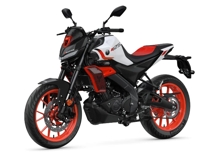 yamaha mt125a redline white studio Yamaha MT-125 2027: La entrada al lado oscuro de Yamaha se renueva 1 Yamaha MT-125 2027 naranja