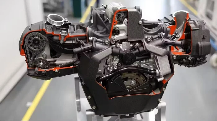 zxmoto motor lineal boxer real ZXMOTO adelanta su motor bóxer que podría convertirse en la pesadilla de BMW 1 Motor bóxer ZXMOTO real