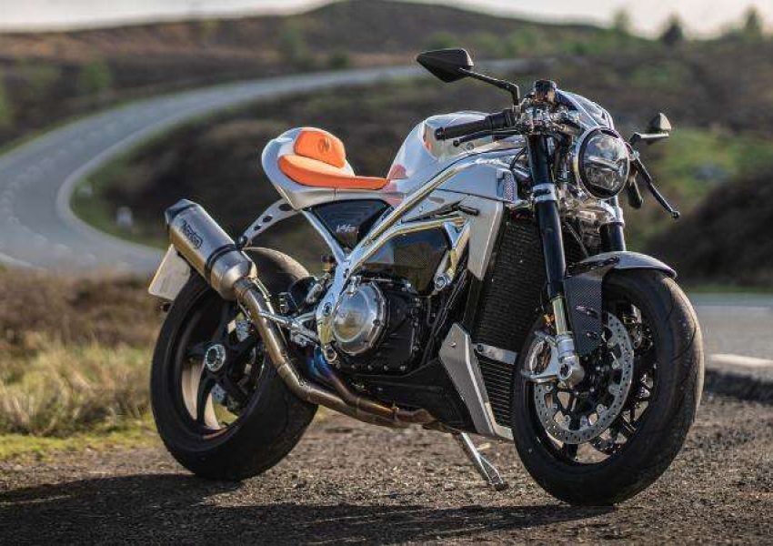 Norton V4CR Exclusividad y poder Café Racer