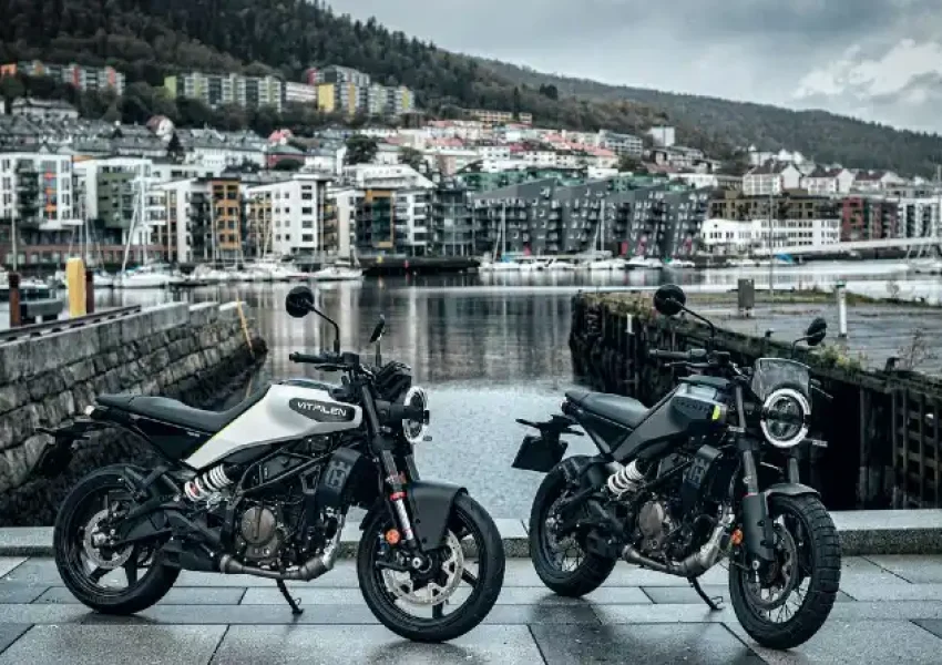 Nuevo motor en las Vitpilen y Svartpilen